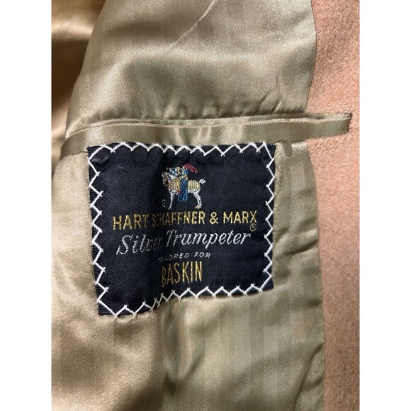VTG Silver Trumpeter By Hart Schaffner Marx Women's S? 100% Camel Coat Classic - Picture 5 of 10